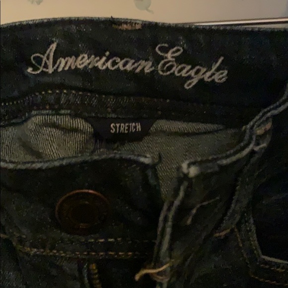 American eagle W org boot stretch jeans size 0 - Picture 2 of 3